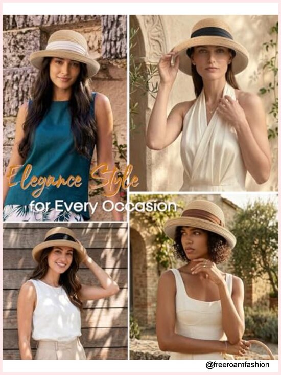 UPF 50+ Packable Bucket Hat, Adjustable Sun Hat for Travel main image 5